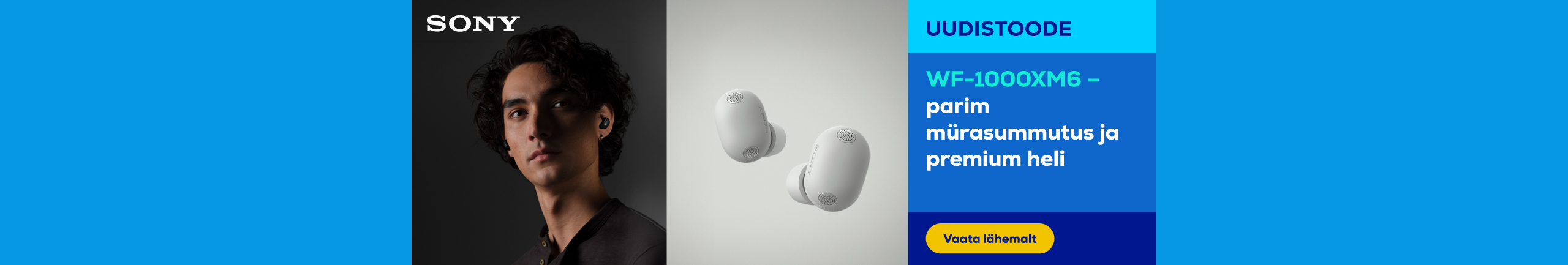 Sony WF-1000XM6 – best noise cancelling, premium sound