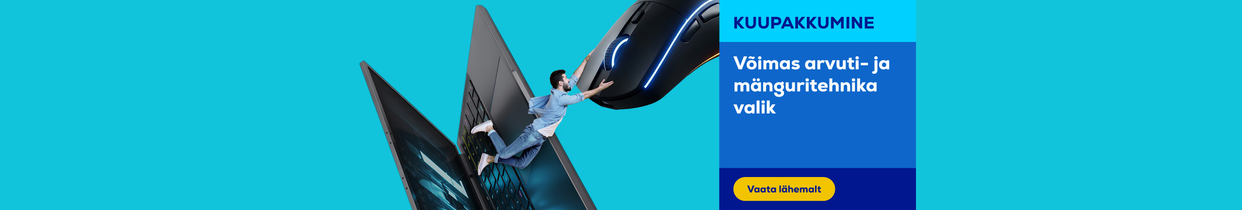 Powerful selection of computers and gaming equipment