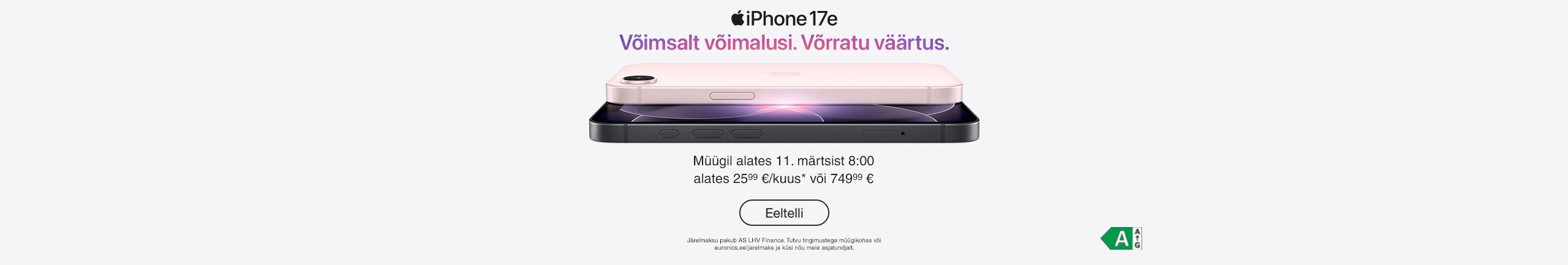 Apple iPhone 17e