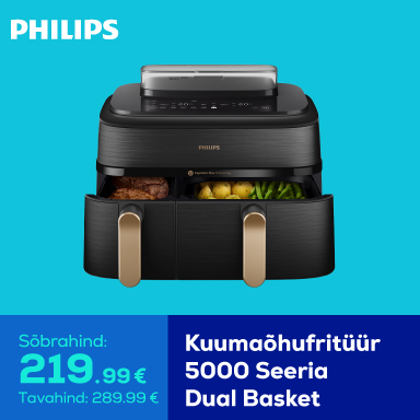 Kuumaõhufritüür 5000 Seeria Dual Basket