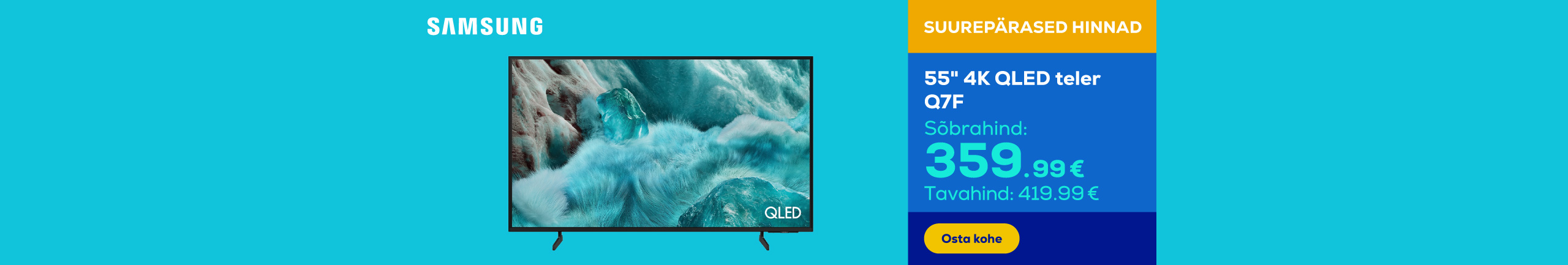 55" 4K QLED teler Q7F