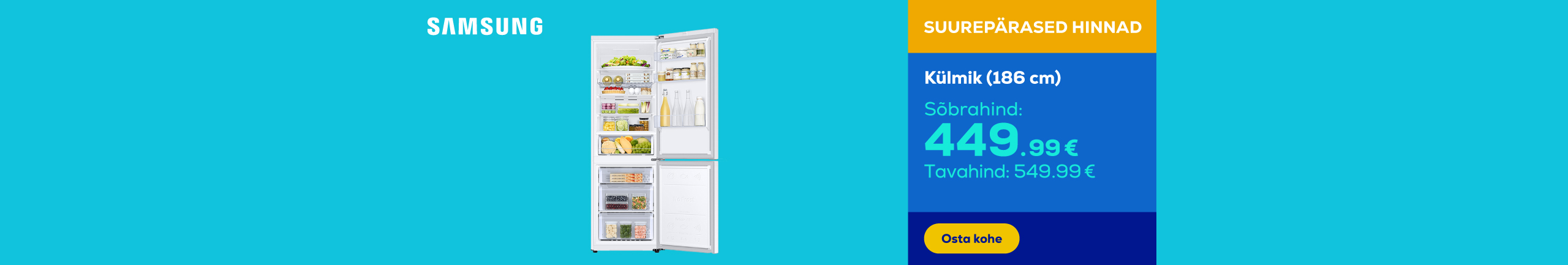 Refrigerator (186 cm)