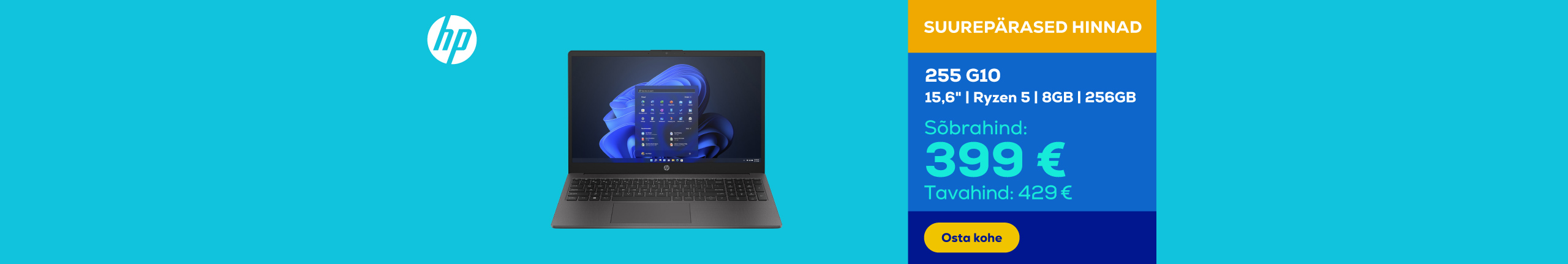 HP 255 G10 sülearvuti