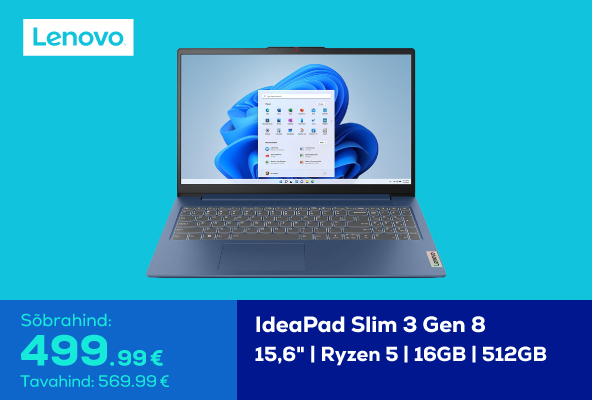 IdeaPad Slim 3 sülearvuti