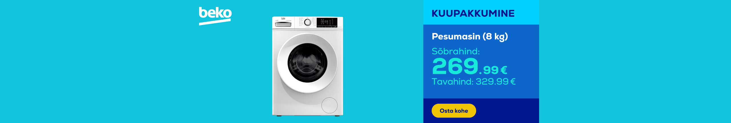 Washing machine (8 kg)