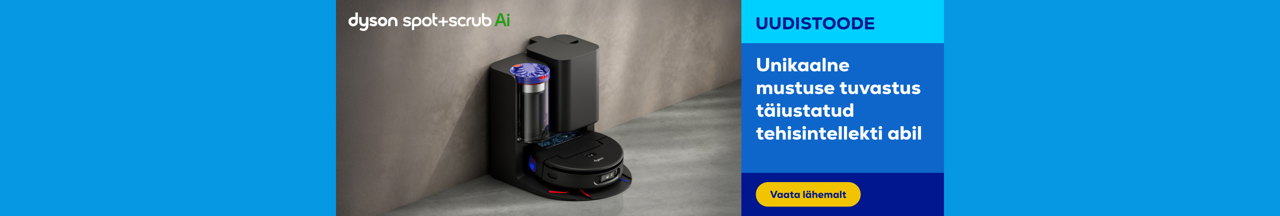 Robot vacuum cleaner Dyson Spot+Scrub™ Ai