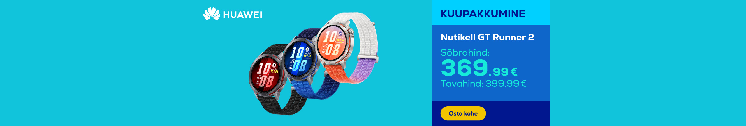 Smartwatch GT Runner 2