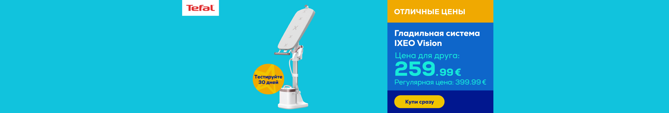 Гладильная система IXEO Vision