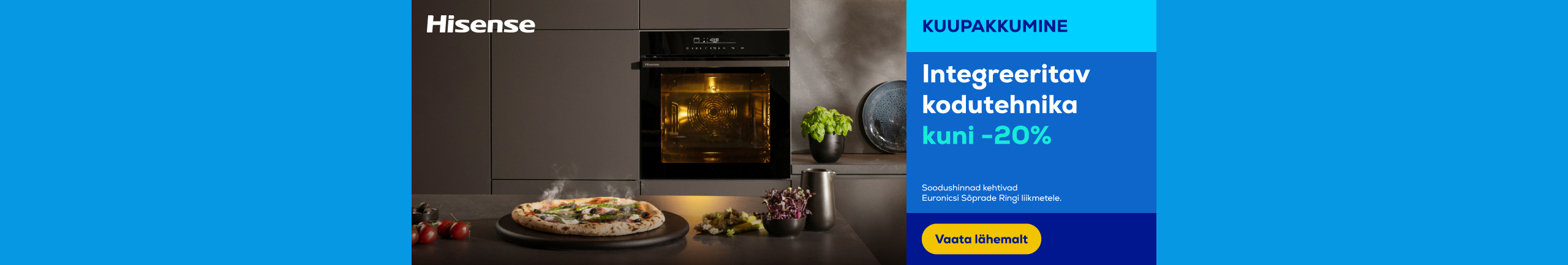 Built-in household appliances up to -20%