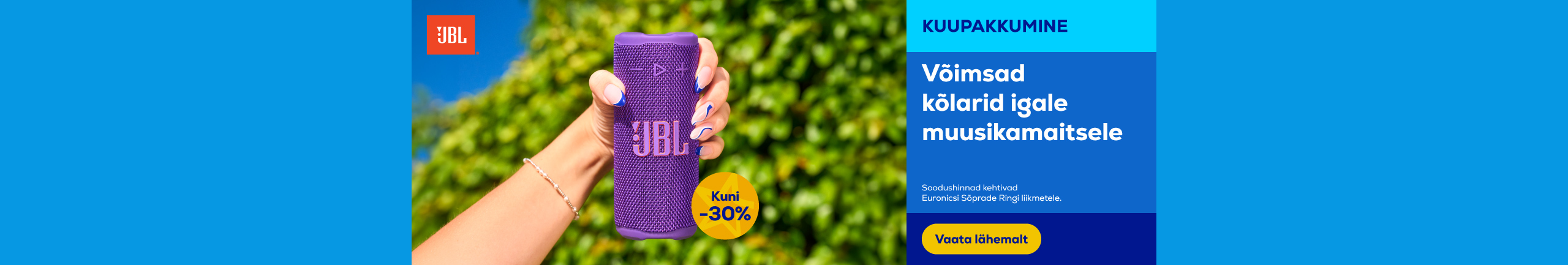 Powerful speakers for every music taste