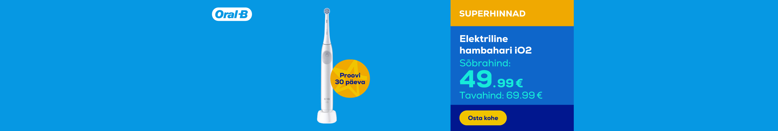 Electric toothbrush iO2