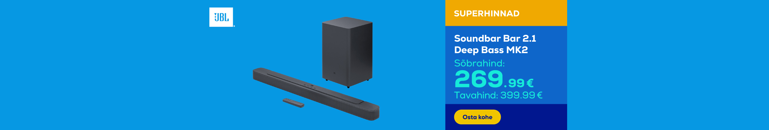 Soundbar Bar 2.1 Deep Bass MK2