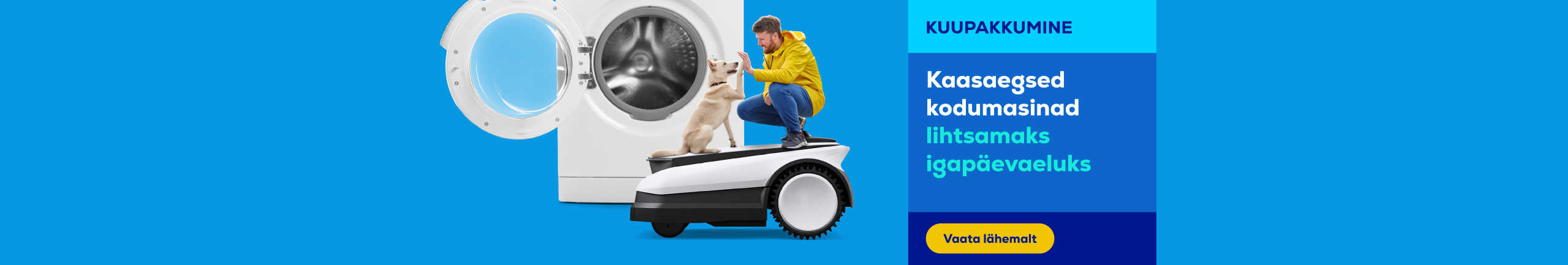 Modern household appliances for an easier everyday life