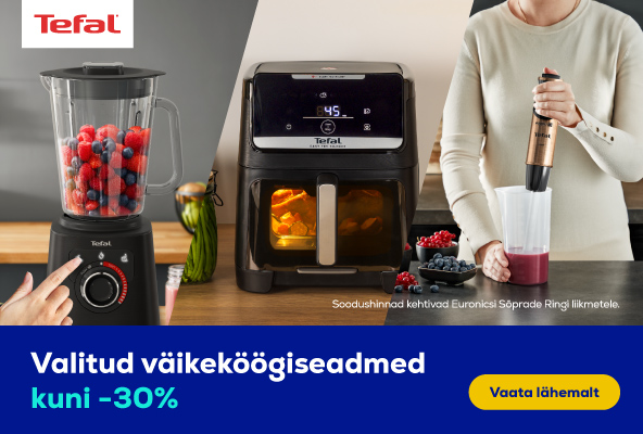 Valitud väikeköögiseadmed kuni -30%