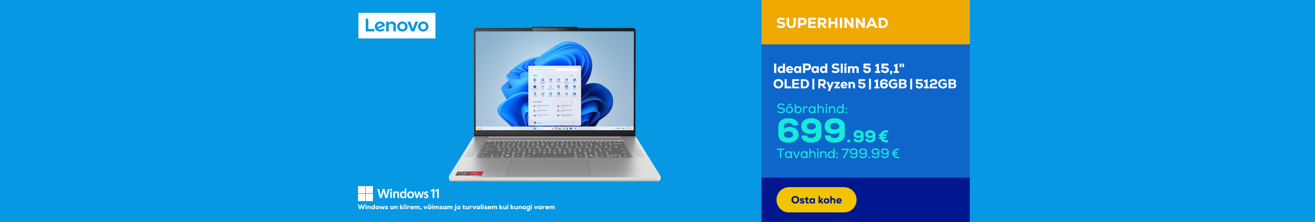 Sülearvuti IdeaPad Slim 5