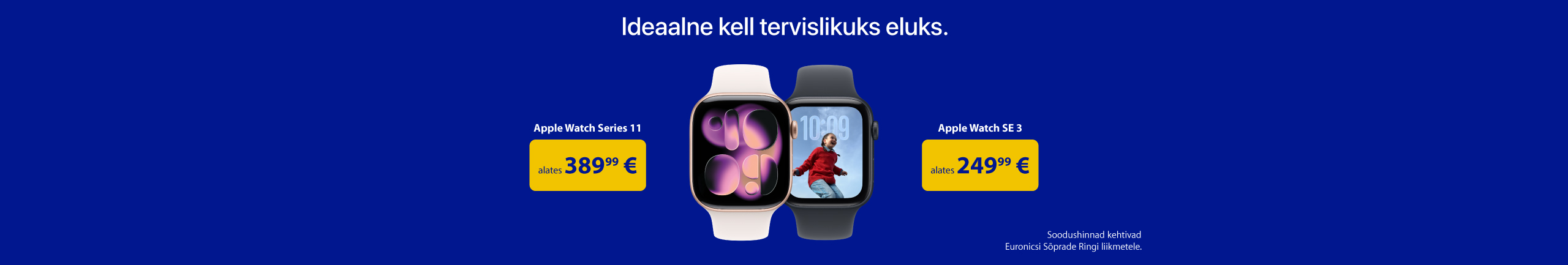 Rohkem liikumisrõõmu Apple’iga!
