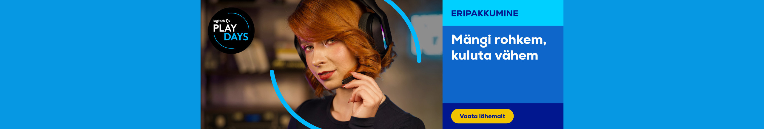 Discover Logitech gaming offers!