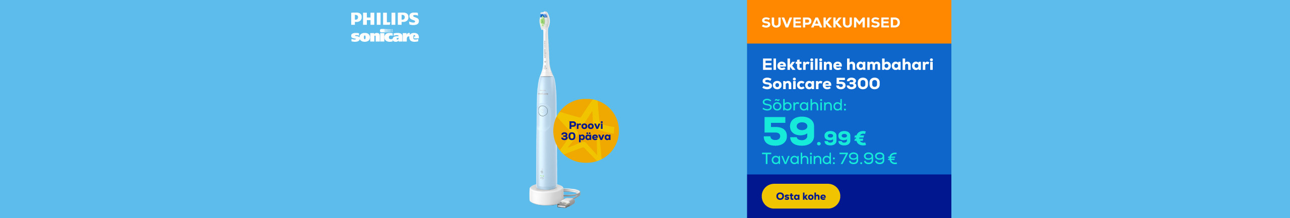 Elektriline hambahari Sonicare Series 5300