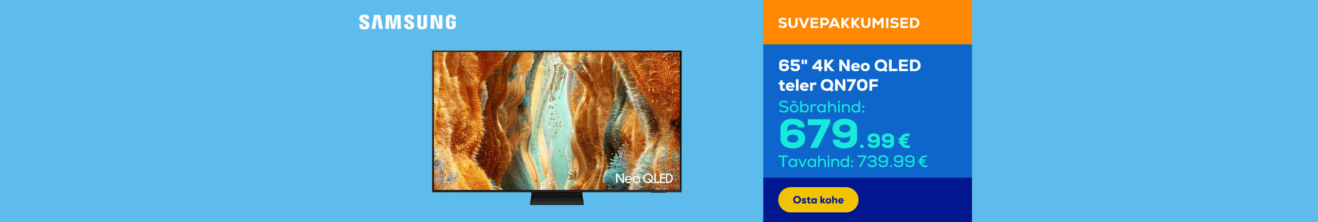 65" 4K Neo QLED TV QN70F