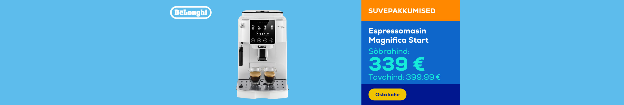 Espressomasin Magnifica Start