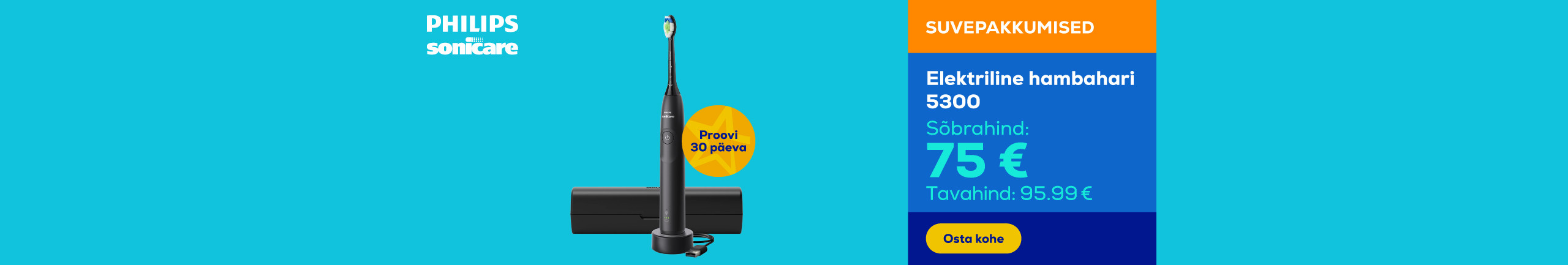Electric toothbrush Sonicare 5300	