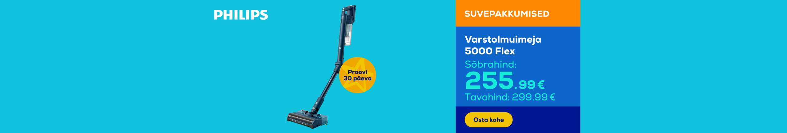 Cordless vacuum cleaner 5000 Flex