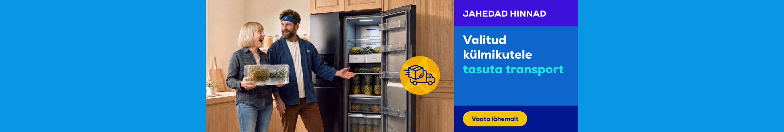 Free delivery on selected refrigerators