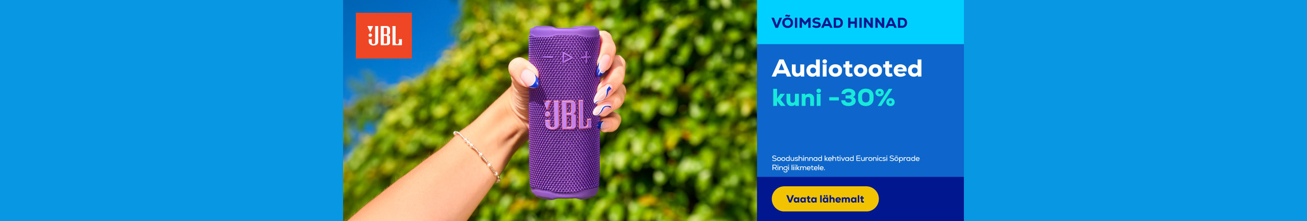 JBL audiotooted kuni -30%