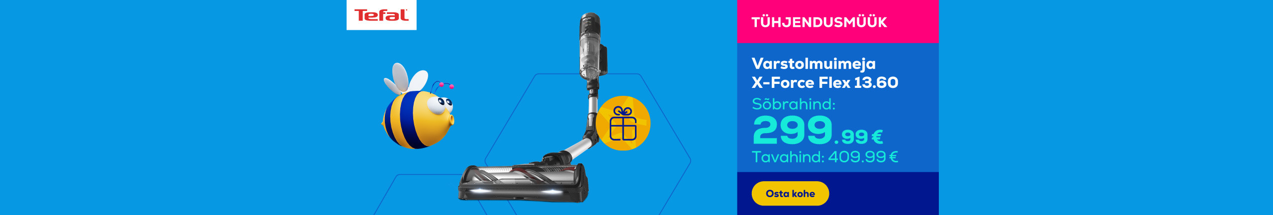 Cordless vacuum cleaner X-Force Flex 13.60