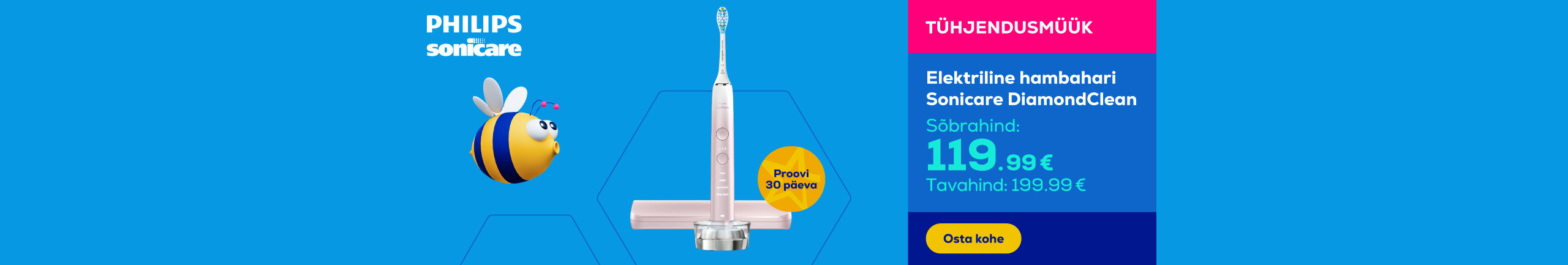 Electric toothbrush Sonicare DiamondClean