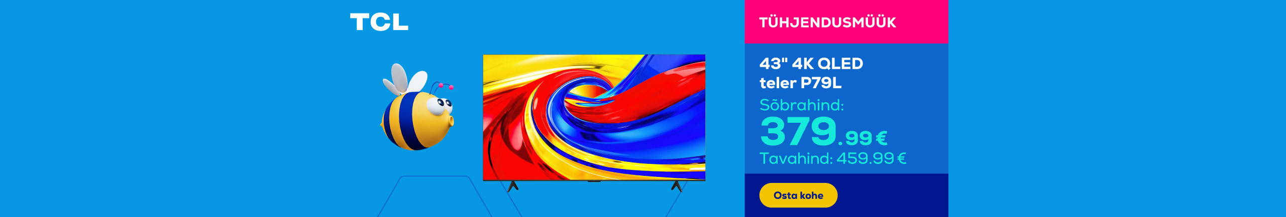 43" 4K QLED P79L TV