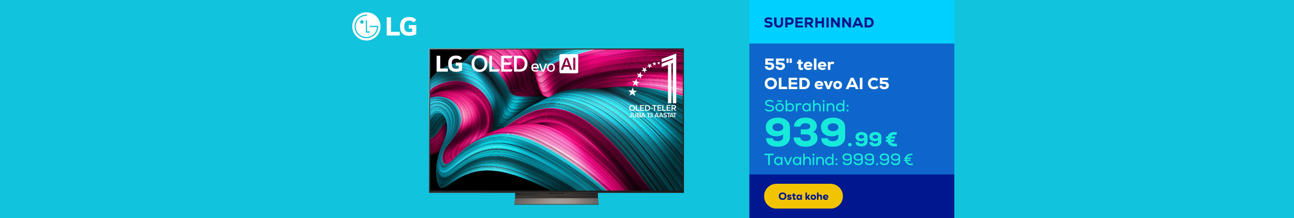 55" OLED evo AI C5 TV