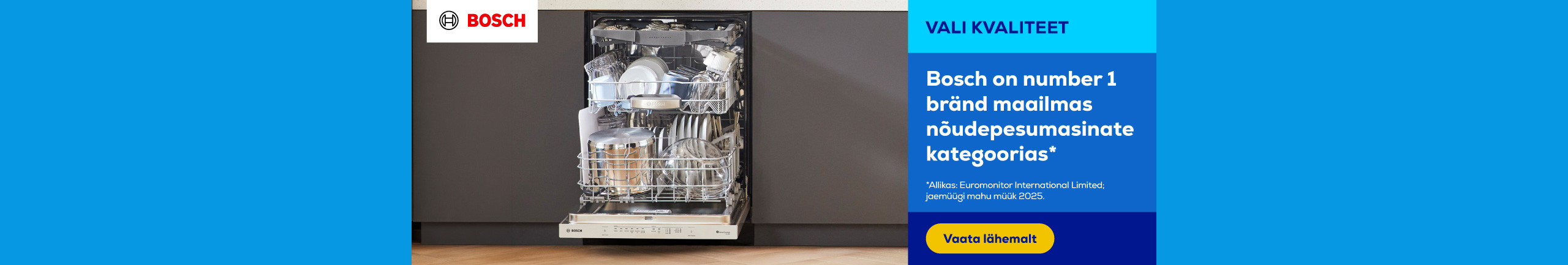 Bosch dishwashers