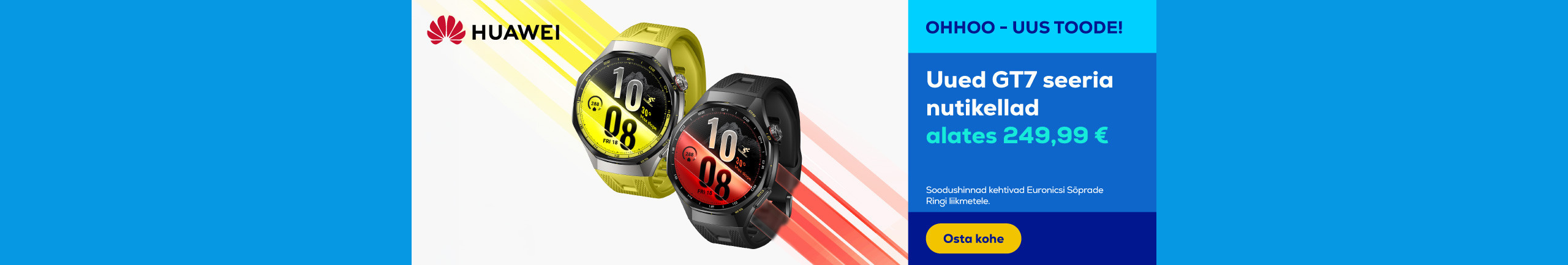 Uus Huawei Watch GT7 on siin!