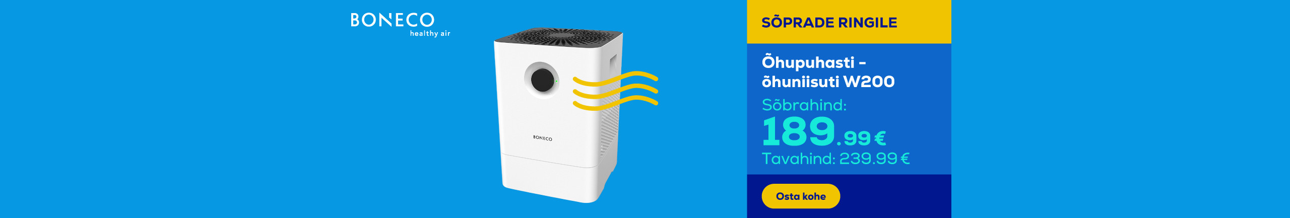 Humidifier & purifier W200