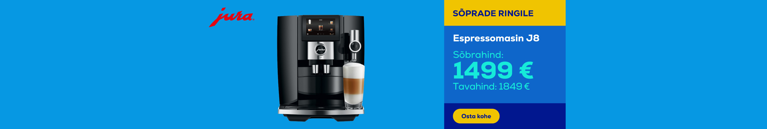 Espresso machine J8