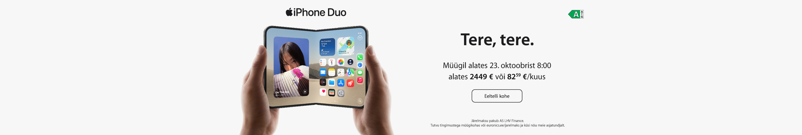 Оформи предзаказ на iPhone Duo уже сегодня!