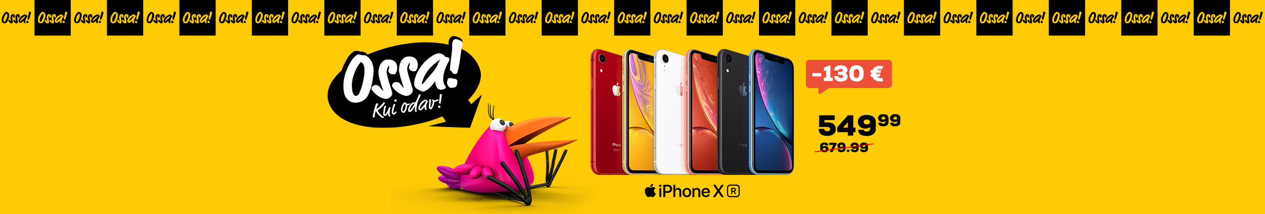 New Front Page Slider Ossa iPhone XR