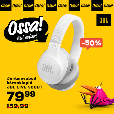 FrontPageSmall Ossa JBL Juhtmevabad kõrvaklapid JBL LIVE 500BT