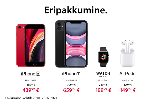 New FrontPageMedium Apple'i eripakkumised