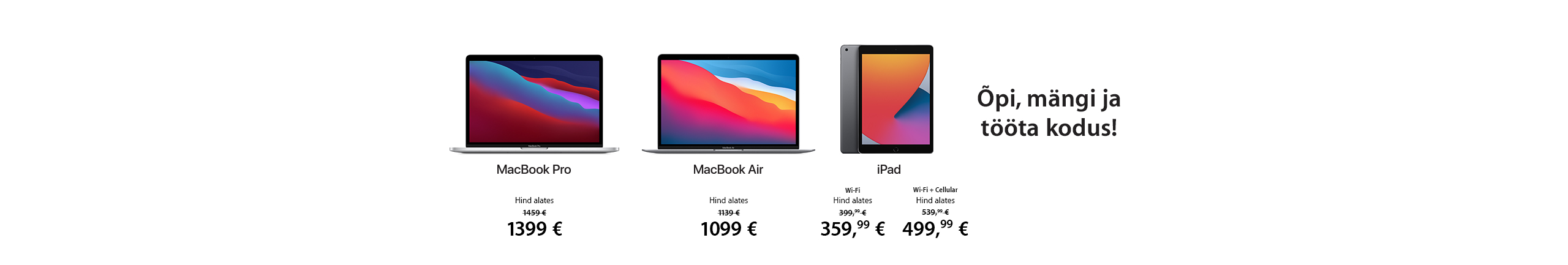 FPS Apple MacBook'i ja iPadi eripakkumised