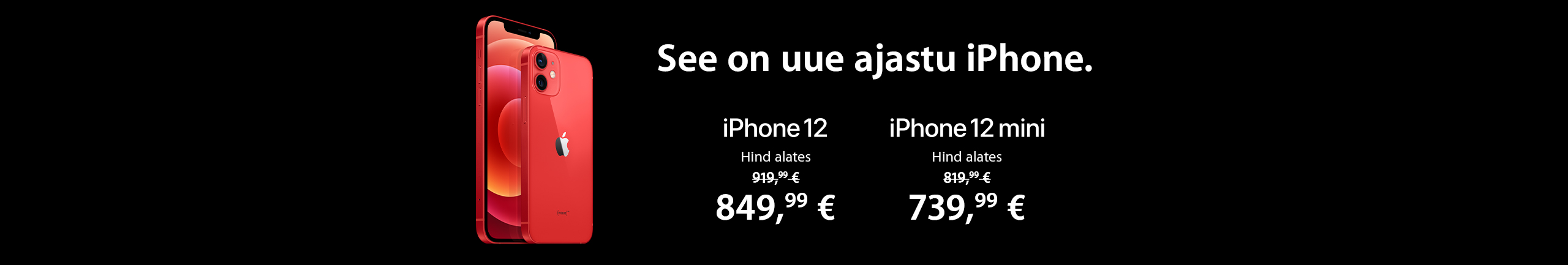 NPL Apple iPhone 12 ja iPhone 12 mini eripakkumine