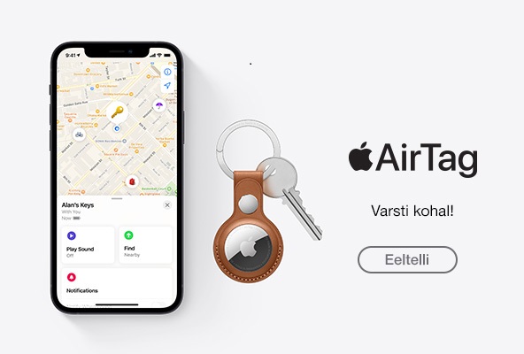 Apple AirTage eeltellimine 