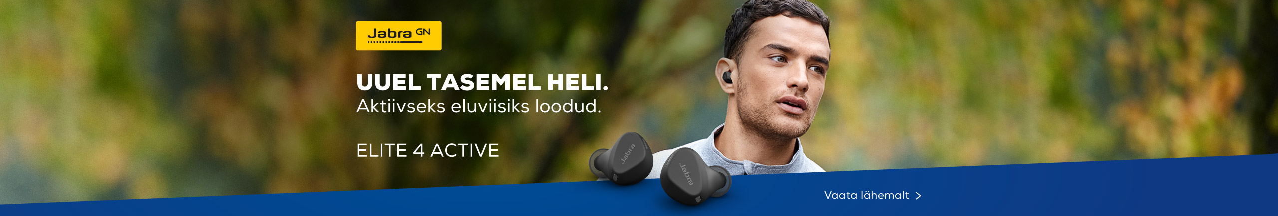 Discover new Jabra Elite 4 Active headphones!