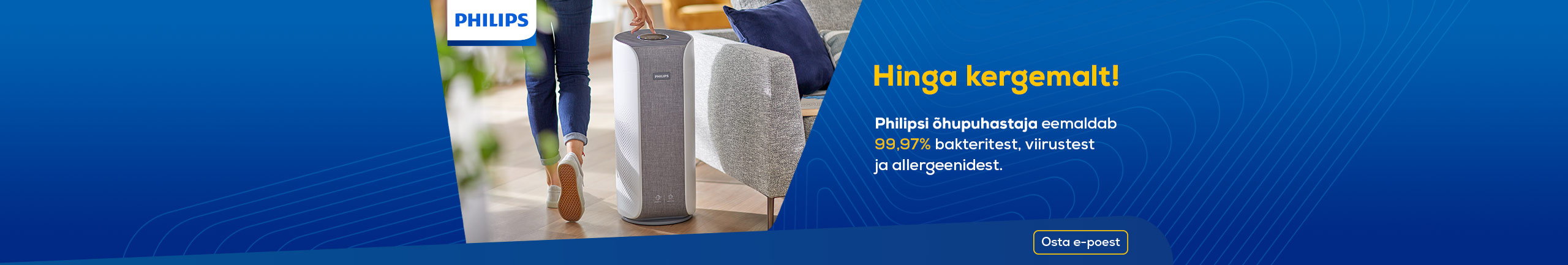 Discover Philips air purifier