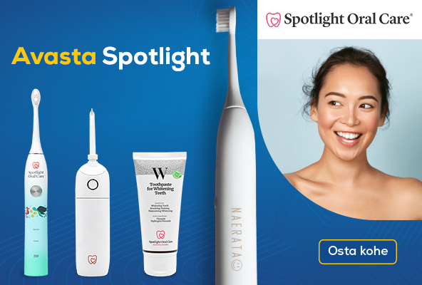 Buy Spotlight toothbrush and receive toothpaste as a gift!