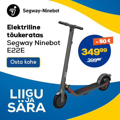 Liigu ja sära! Elektriline tõukeratas Segway Ninebot E22E