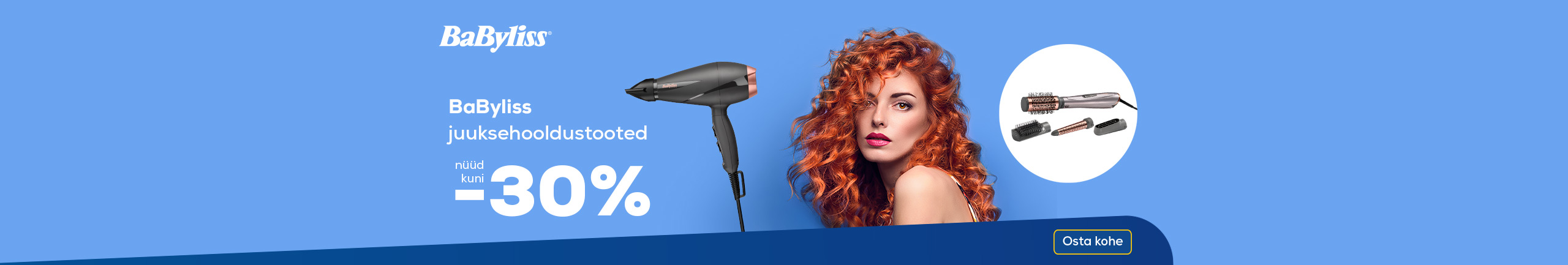 BaByliss hair care products now up to -30%