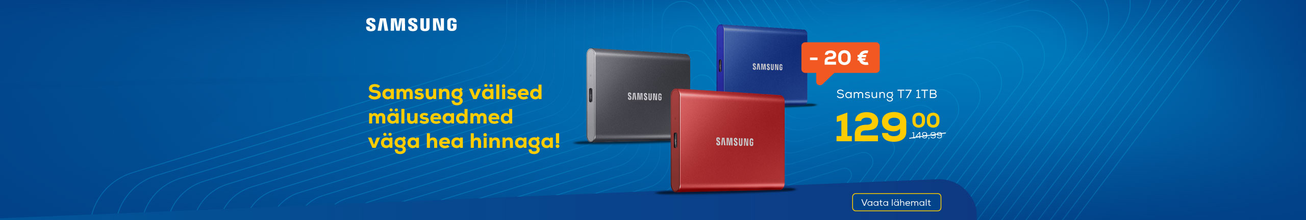 Samsung external SSD sale!