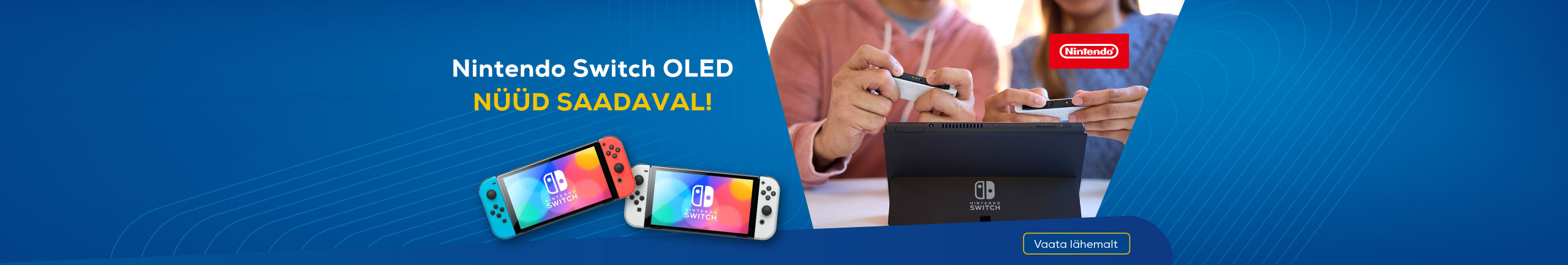 Nintendo Switch OLED now available!
